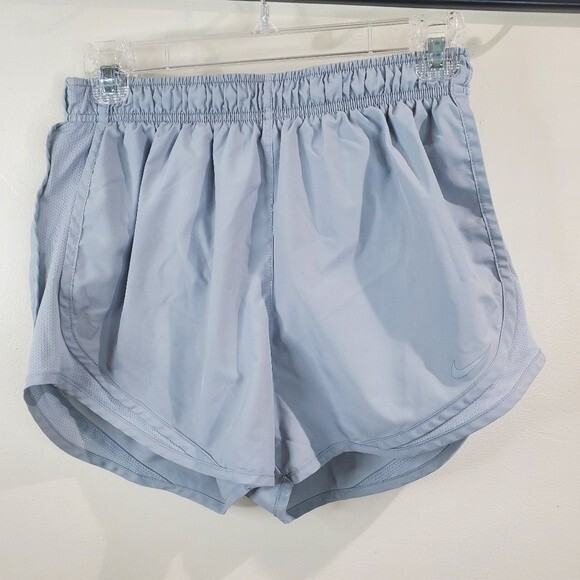 Nike gray lined athletic shorts small - Picture 1 of 7